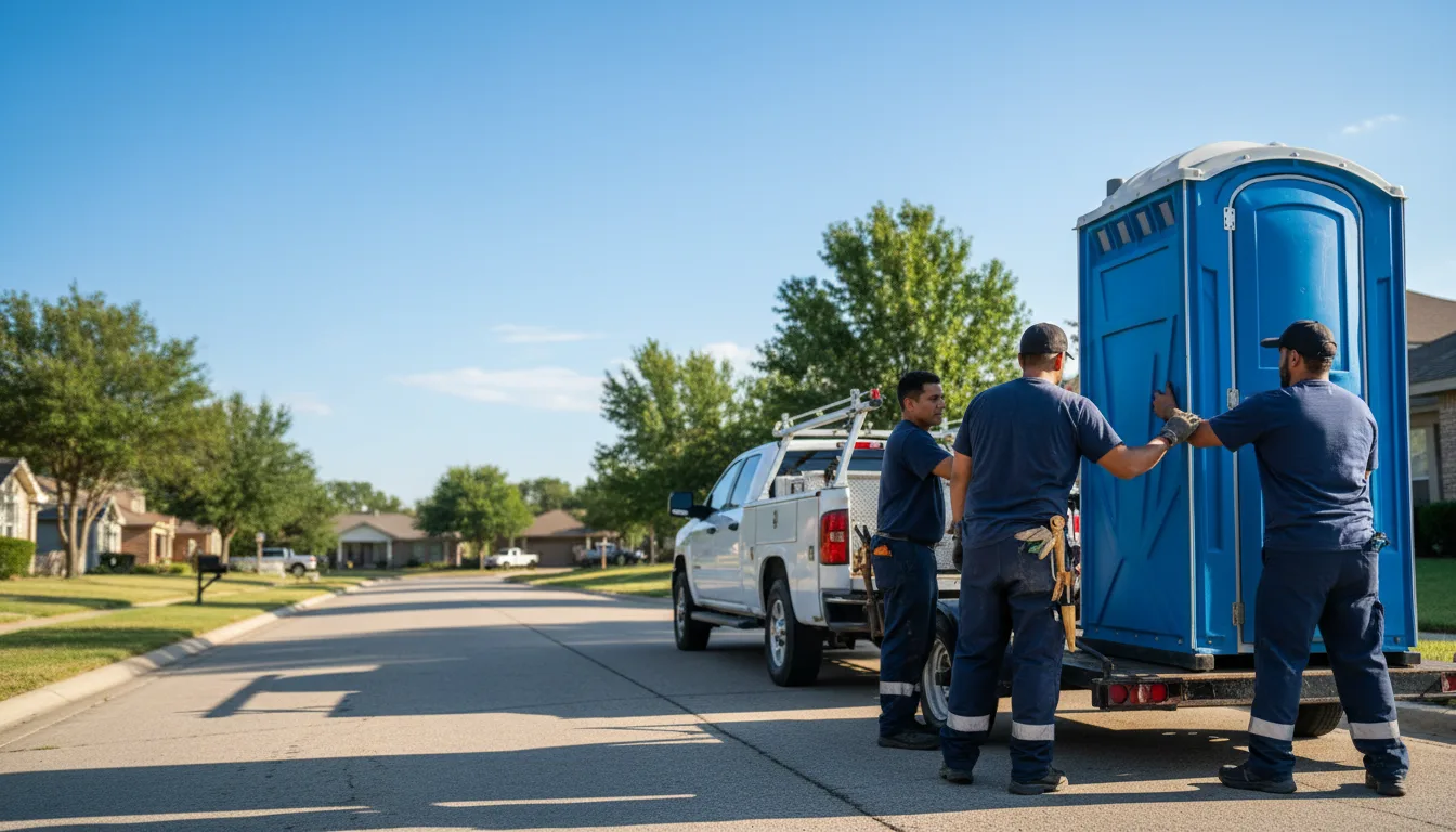 Portable Toilet Rental in Pine Bluff, AR near me